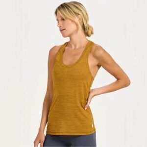 Vuori Women's Lux Performance Tank - Yellow, Large